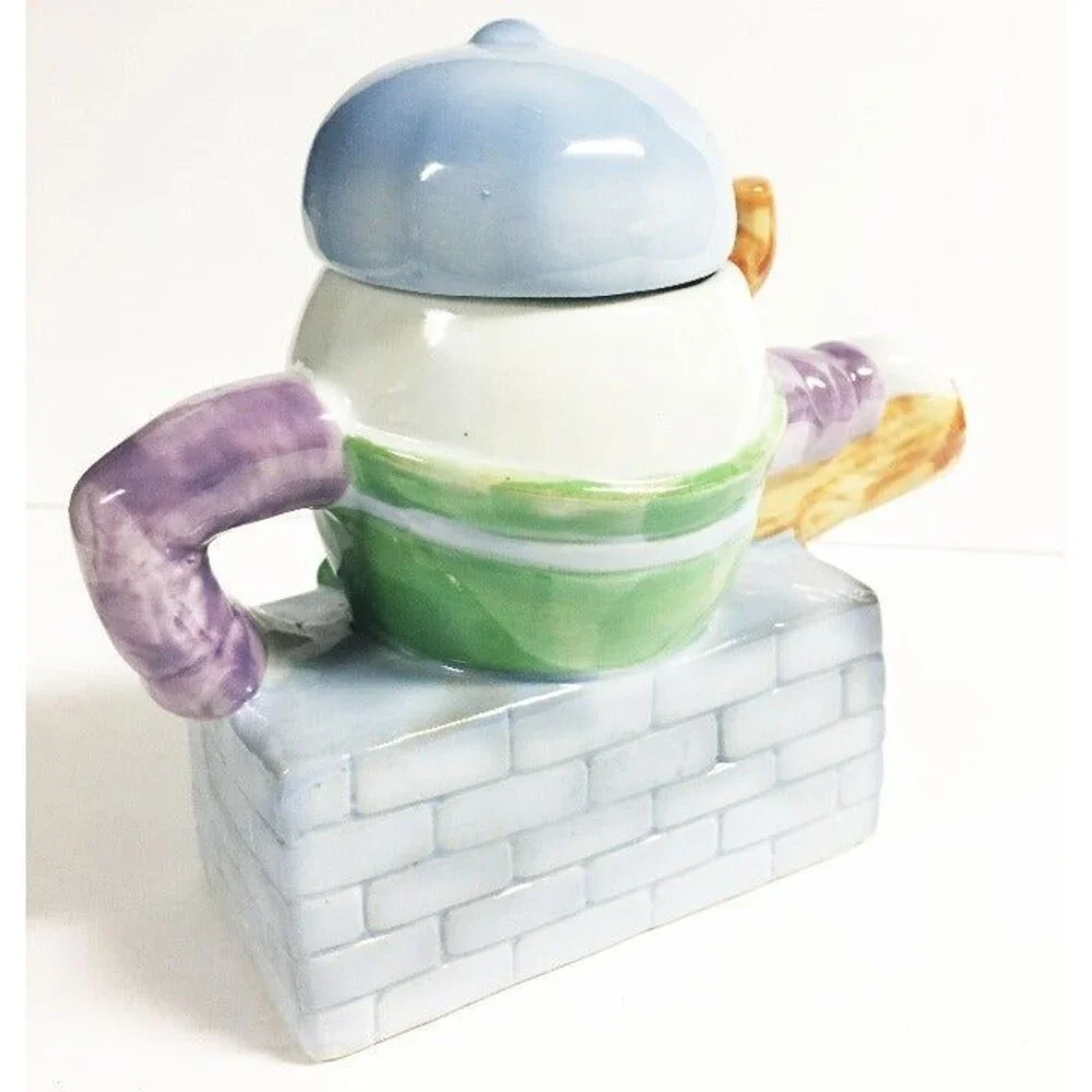 70's Ceramic Humpty Dumpty Teapot